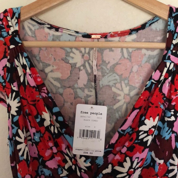 NWT Free People Key To Your Heart Mini Dress S - Picture 5 of 15